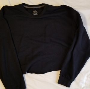 Cropped sweatshirt